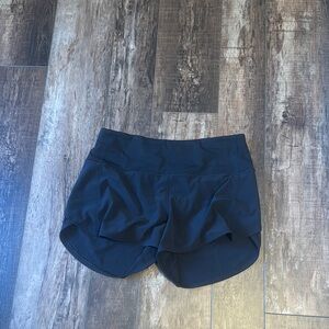 lululemon athletica Speed Up lined Black Athletic Shorts